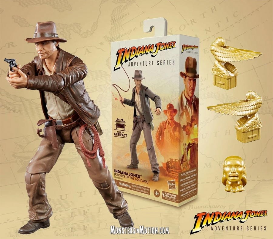 Indiana Jones Adventure Series Raiders of the Lost Ark Indiana Jones 6-inch Action Figure - Click Image to Close