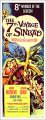7th Voyage of Sinbad 1958 Insert Card Poster