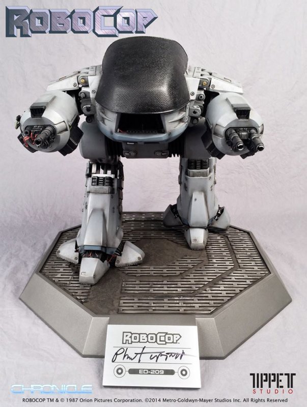 Robocop ED-209 Robot 15" Prop Replica Phil Tippett - Click Image to Close