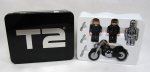 Terminator 2: Judgement Day Cube Figures with Bike in Collectors Tin
