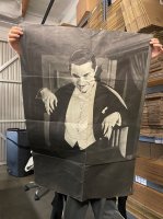 Dracula Bela Lugosi Authentic 1966 Vintage Poster Personality Posters