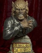 Return of the Werewolf Paul Naschy 1/4 Scale Bust Model Kit