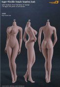 Female Body Super-Flexible Female Seamless 1/6 Scale Body with Stainless Steel Skeleton in Suntan/Large Breast by Phicen [PL-LB2015S06B](Standard Version)