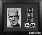 Mummy Boris Karloff Back Lit Framed Film Cell LIMITED EDITION