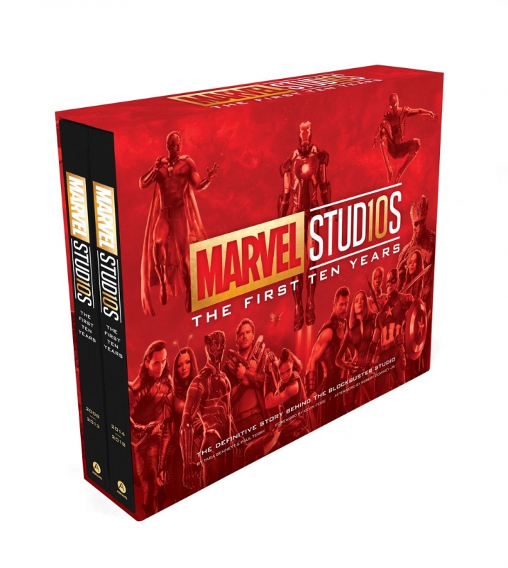 Story of Marvel Studios: The First Ten Years The Making of the Marvel Cinematic Universe Hardcover Book Set - Click Image to Close