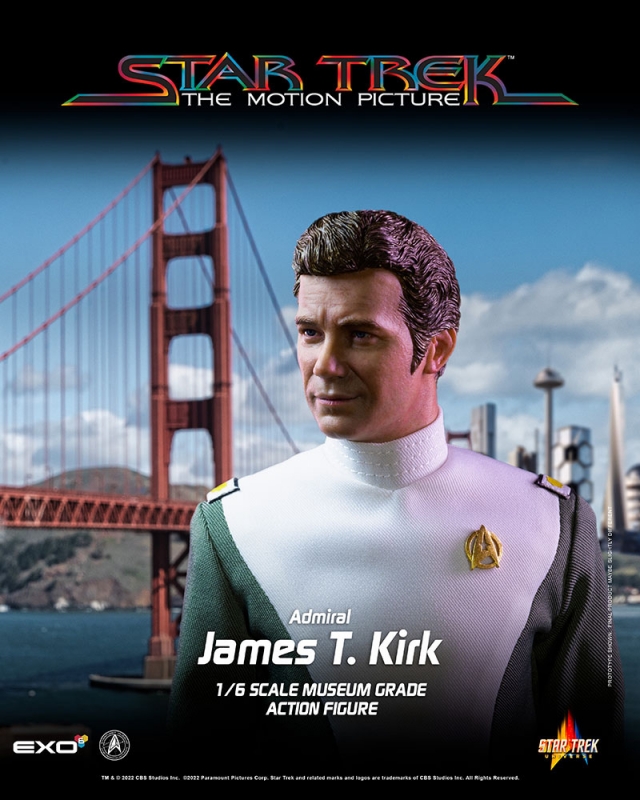 Star Trek The Motion Picture Admiral James T. Kirk 1/6 Scale Figure by EXO6 - Click Image to Close