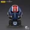 Warhammer 40K Ultramarines Lieutenant Titus MKX Helmet & Display Stand 1/1 Scale Replica