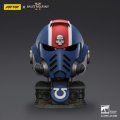 Warhammer 40K Ultramarines Lieutenant Titus MKX Helmet & Display Stand 1/1 Scale Replica
