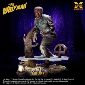 Wolf Man 1941 1/8 Scale Model Kit by X-Plus Japan Lon Chaney Jr. Universal Monsters