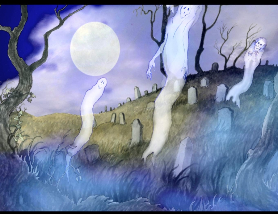 GROTESQUERIES: Ghosts, Goblins & Other Magical Moving Picture Illusions Blu-Ray/DVD Combo - Click Image to Close