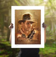 Indiana Jones: Pursuit of the Ark Fine Art Print