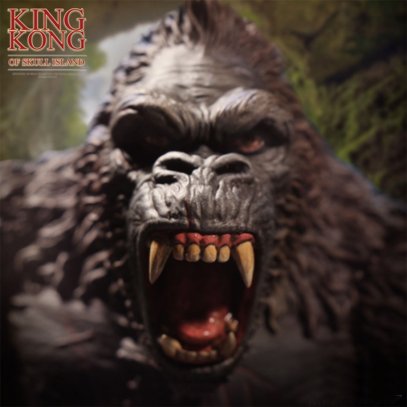 King Kong Of Skull Island 7" Figure by Mezco - Click Image to Close