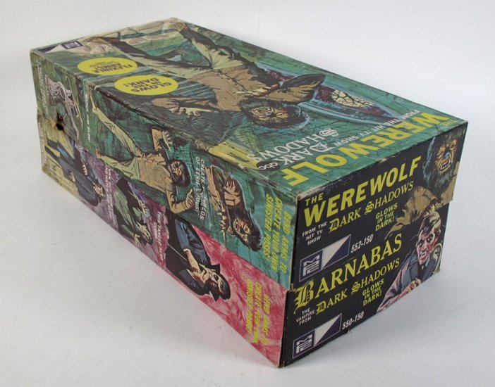 Dark Shadows Barnabas Vampire and Werewolf Original Vintage