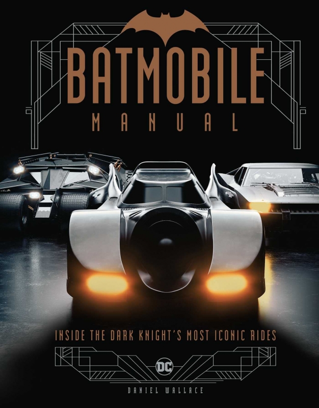 Batman Batmobile Owner's Manual Hardcover Book - Click Image to Close