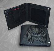 Predator Embossed Leather Wallet