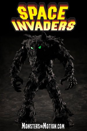 Space Invaders Video Game Monster Figma Figure from Japan