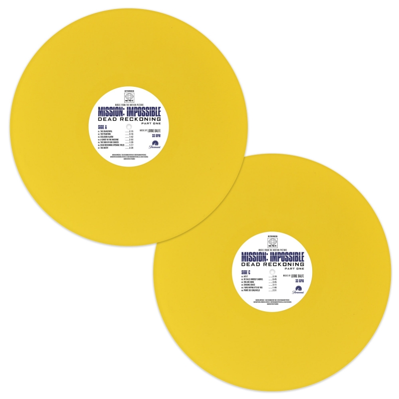 Mission: Impossible - Dead Reckoning Part One Original Soundtrack 2XLP - Click Image to Close