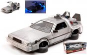 Back to the Future Part II Delorean Time Machine 1/24 Scale Replica with Lights