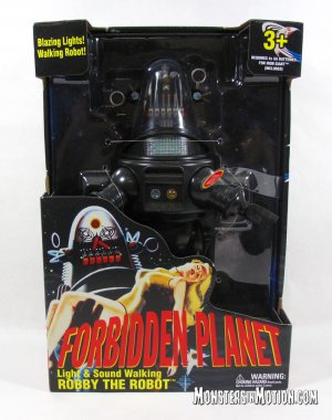 Forbidden Planet 12 Inch Robby The Robot with Light & Sound Walking Replica