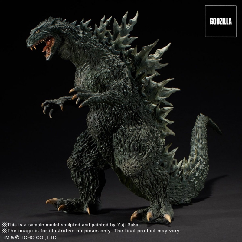 Godzilla 2000 Millennium Maquette Replica Soft Vinyl Statue by X-Plus - Click Image to Close