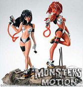 The Dirty Pair Statue