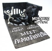 Monster Scenes Scale Frankenstein Cartoon Monster Skeleton Model Kit