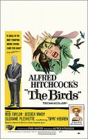 Birds, The 1963 Window Card Poster Reproduction Alfred Hitchcock