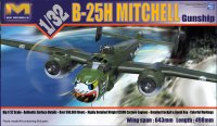 B-25H Mitchell Gunship 1/32 Scale Model Kit by HK Models