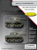 Sherman Tank M4A3 1/144 Scale Minature 2-Pack