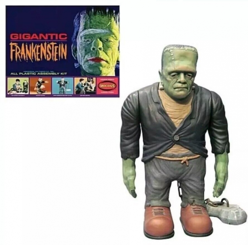 Frankenstein Aurora Big Frankie Model Kit AKA Gigantic Frankenstein - Click Image to Close