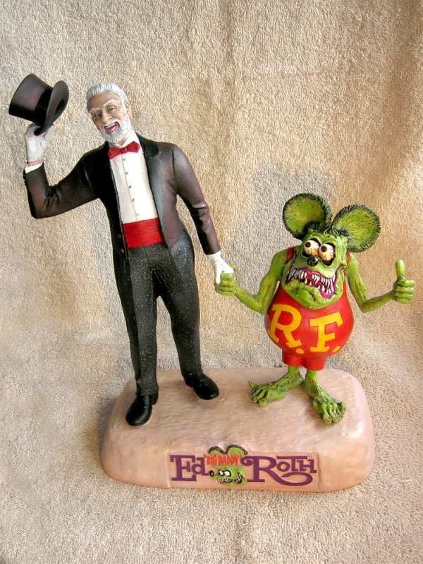 Big Daddy Ed Roth and Rat Fink Resin Model Kit - Click Image to Close