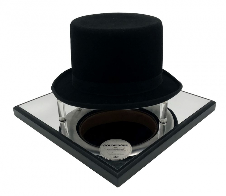 James Bond Oddjob Hat Limited Edition Prop Replica - Click Image to Close