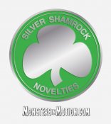 Halloween III Season of the Witch Silver Shamrock Logo Enamel Pin