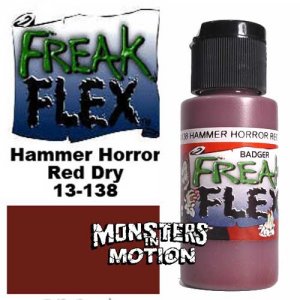 Freak Flex Hammer Horror Red Dry Paint 1 Ounce Flip Top Bottle