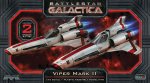Battlestar Galactica 2003 Colonial Viper MK II 1/72 Scale Model Kit 2 Pack OOP