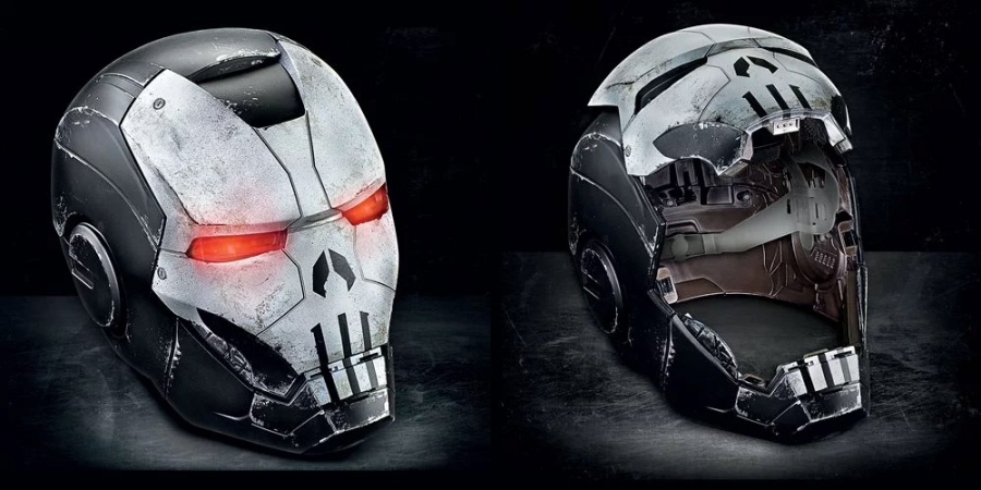 Punisher War Machine Helmet Marvel Legends Prop Replica - Click Image to Close