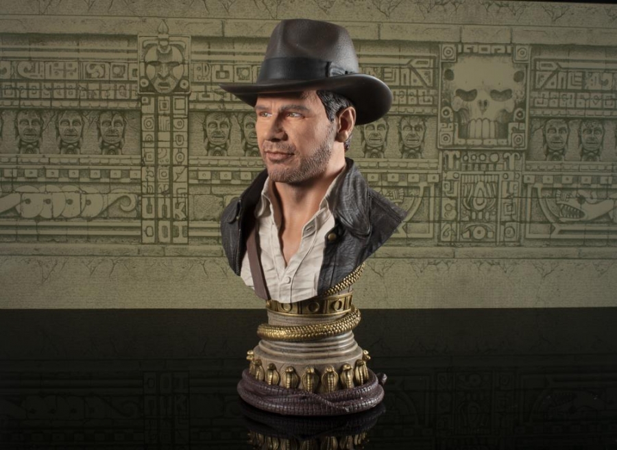 Indiana Jones Raiders of the Lost Ark Limited Edition 1/2 Scale Bust - Click Image to Close