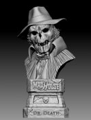 Madhouse 1974 Dr. Death 1/4 Scale Bust Model Kit