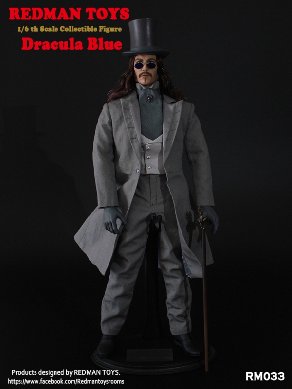 Dracula BLUE 1/6 Collectible Figure by Redman Toys - Click Image to Close
