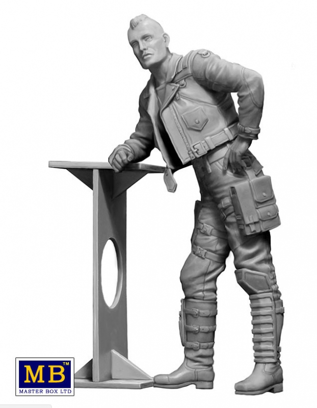 At the Edge of the Universe: Keep Moving 1/24 Scale Model Kit (2 Figures & Counter) - Click Image to Close