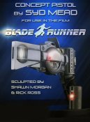 Blade Runner Syd Mead Concept Pistol Blaster Prop Replica NOT MINT Blade Runner Syd Mead Concept Pistol Blaster Prop Replica NOT MINT