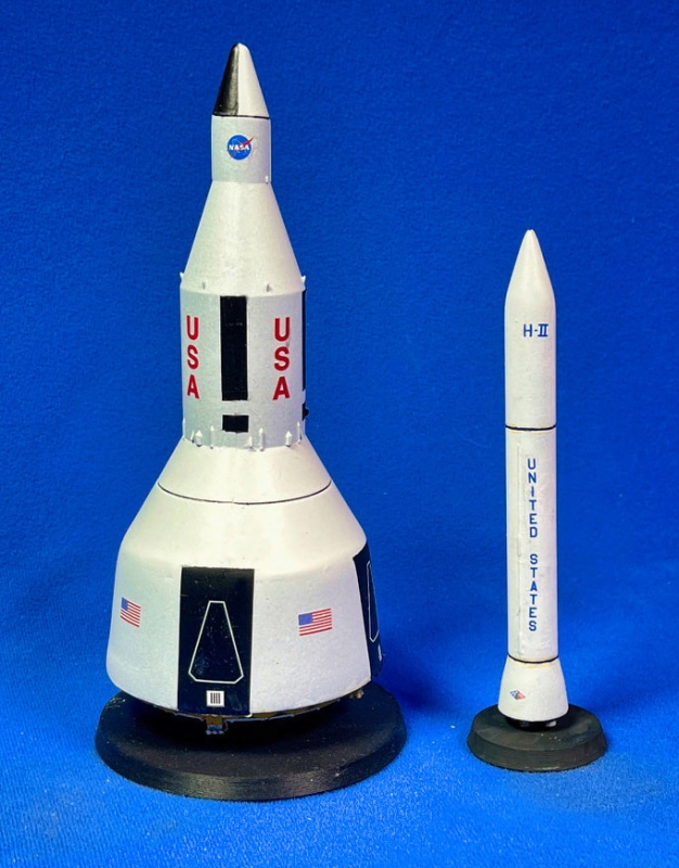 Convair Nexus & Convair Helios 1/700 Scale Model Kit Super-Booster Collection #3 - Click Image to Close