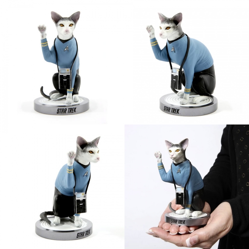Star Trek Cats Spock Cat Limited Edition Statue - Click Image to Close