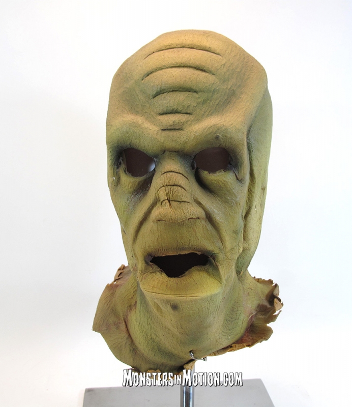 Buckaroo Banzai Green Lectroid Mask Prop Christopher Lloyd John Bigboote - Click Image to Close
