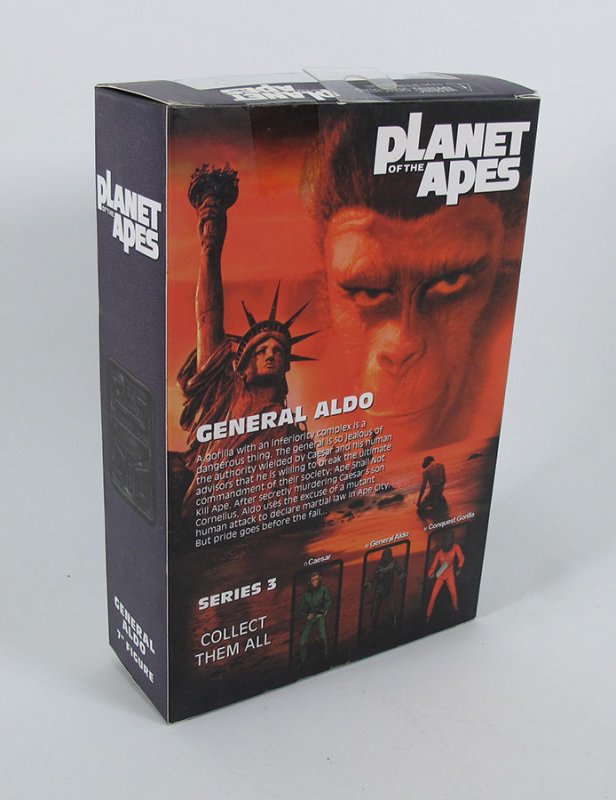 Planet of the Apes General Aldo Figure by Neca - Click Image to Close