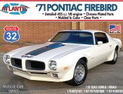 Pontiac 1971 Firebird 1/32 Scale Monogram Re-Issue Model Kit by Atlantis