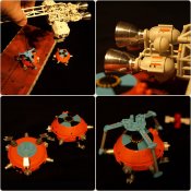 Space 1999 Eagle Transporter 12" Die Cast Set 5: Collision Course by Sixteen 12