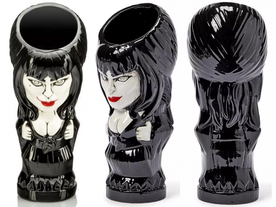 Elvira Mistress of the Dark 20 oz. Geeki Mug - Click Image to Close