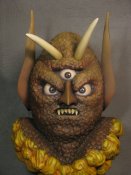 Day The World Ended Three Eyed Mutant 18 inch 1/2 Scale Bust Painted Display