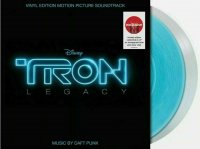 Tron Legacy Soundtrack LP Daft Punk Limited Edition Blue and Clear Vinyl 2LP Set